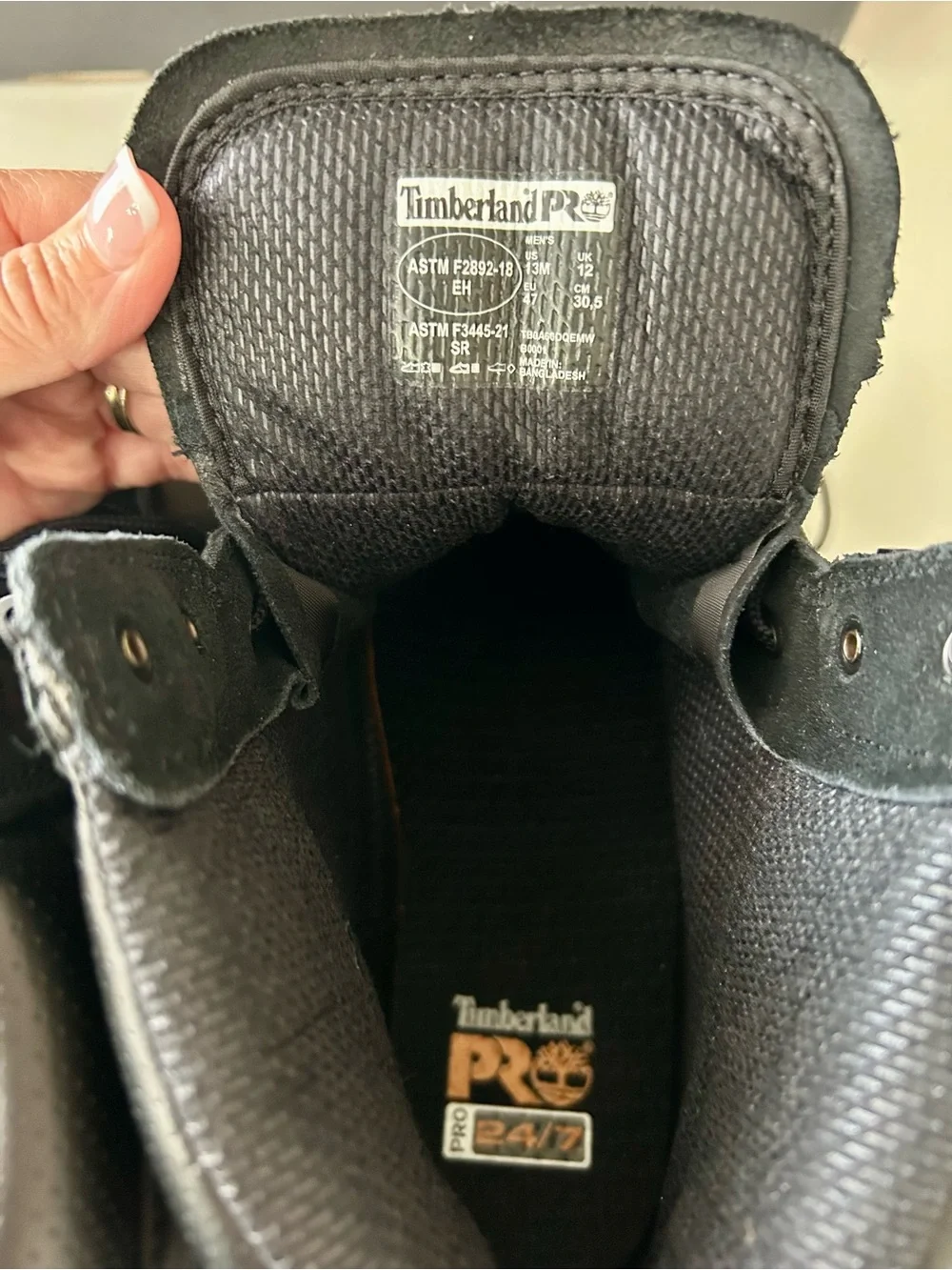 Timberland PRO Men’s Work Boots, size 13, NEW
